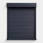 Żaluzja fasadowa w skrzynce VBox z lamelami C-80