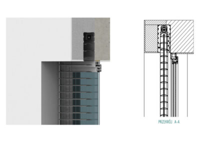 Montaż na nadprożu
